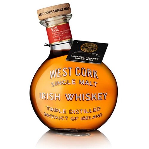 West Cork Viski Single Malt - Rum Cask 0.7l Cene