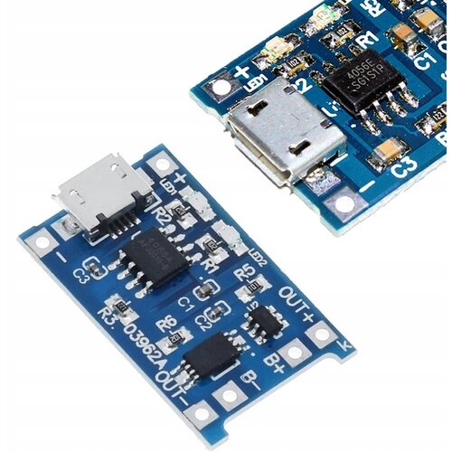 Rosfix Polnilec za LI-ION baterije z Micro USB 5V 1A z za&amp;scaron;čito, (21656596) Slike