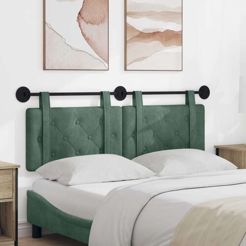  Držeće uzglavlje Zidne Morska zelena 130 x 55 x 5 cm Baršun - zelena boja mora 120 cm bez LED Cene