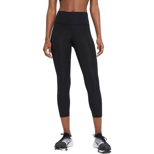 Nike DF FAST CROP W Ženske tajice za trčanje, crna, veličina Slike