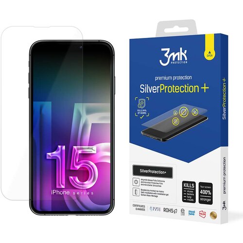 3mk OVITEK SILVERPROTECTION+ ZA APPLE IPHONE 15 PRO MAX, (21965537) Slike