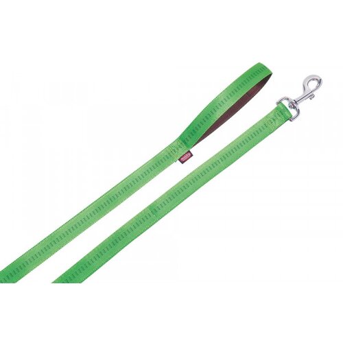 Nobby dog soft grip povodac s zeleno braon 15mm 120cm Cene