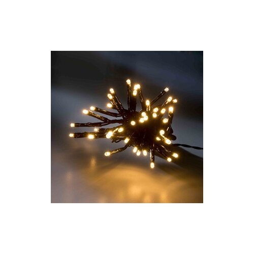  LED basic lights 8 function twinkle effect outdoor L3600cm - black/warm white 494186 Cene