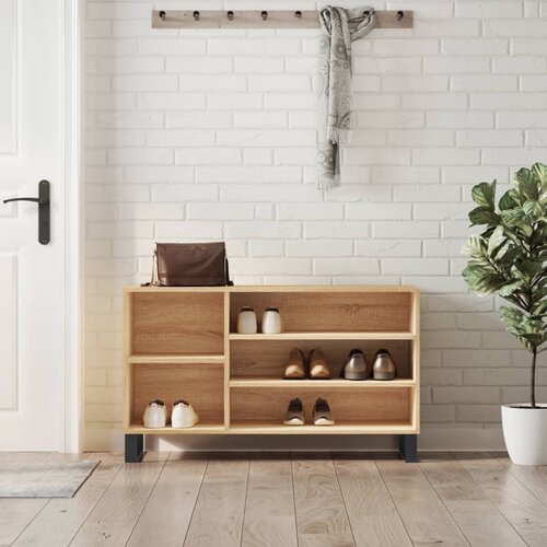  The Living Store Omarica za čevlje sonoma hrast 102x36x60 cm inženirski les - Omarica Za Čevlje, (21444024) Cene