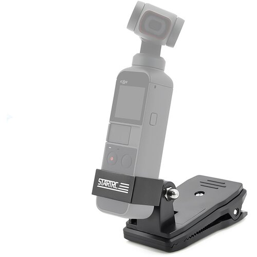 INF Univerzalna pritrdilna sponka za nahrbtnik za DJI Osmo Pocket Black, (21369941) Slike