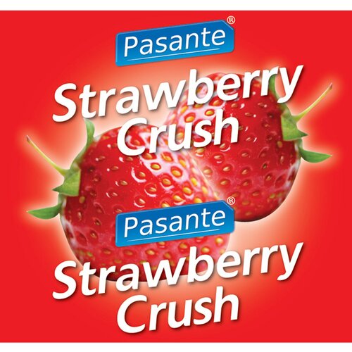 Pasante Strawberry Flavour Condome 144pcs Slike