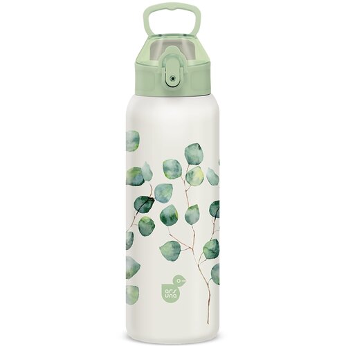 Ars Una 3D Botanični list dvostenska kovinska steklenica 700 ml Cene