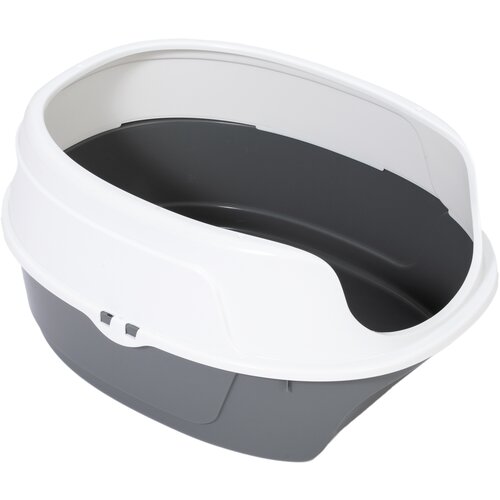 Zooplus Basics WC za mačke - Siva/bijela Slike