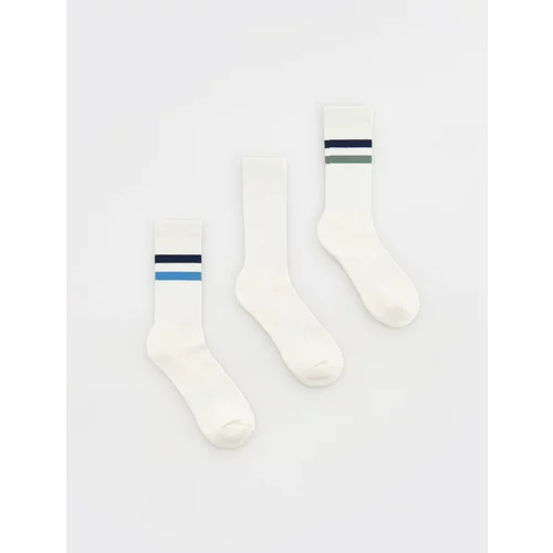 Reserved - Komplet od 3 para čarapa - krem