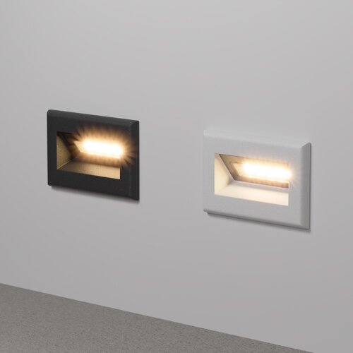 MAYTONI O045SL-L3B3K-LED Spolja&amp;scaron;nja ugradna svetiljka BOSCA LED/3W/230V IP65 crna Slike