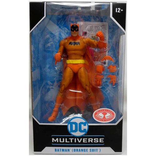 Mcfarlane Toys Action Figure DC Multiverse - The Batman Wave 4 - Orange Batman Cene