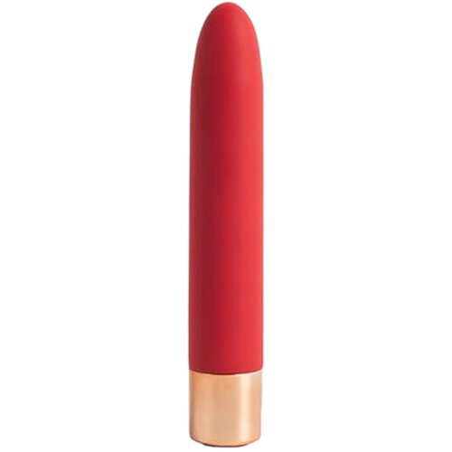 Lonely Charming Vibe Desire - punjivi, vodootporni &amp;scaron;tapni vibrator (crveni) Slike