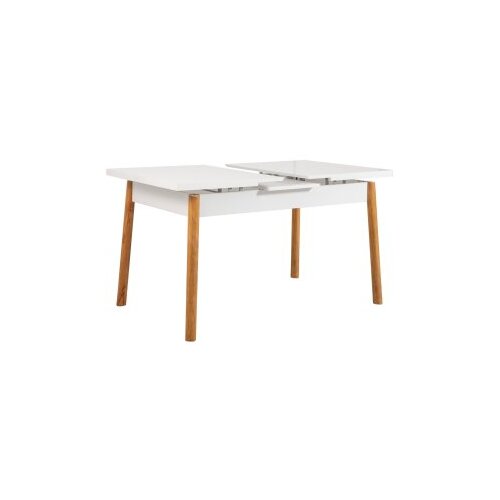 Hanah home Trpezarijski sto Santiago 120x75x75cm Bež-Bijeli Slike