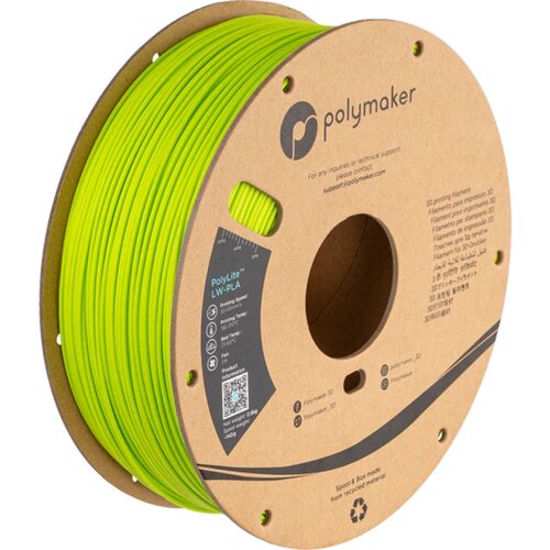 Polymaker PolyLite LW-PLA Bright Green Cene