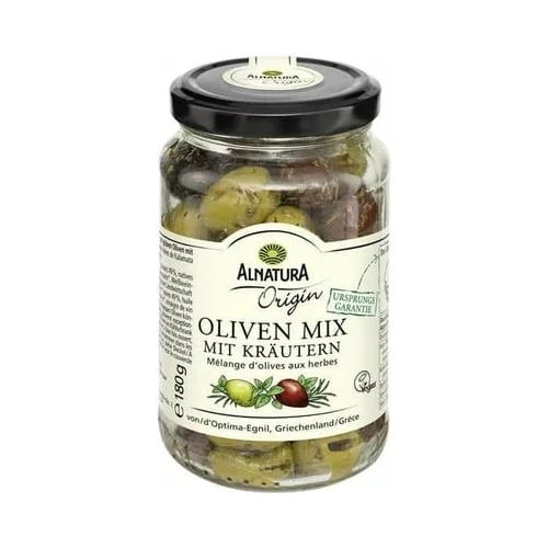 Alnatura bio origin mešanica oliv z zelišči