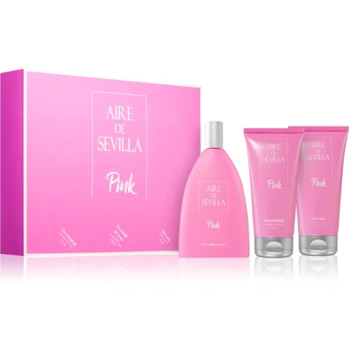 Instituto Español Aire De Sevilla Pink darilni set za ženske