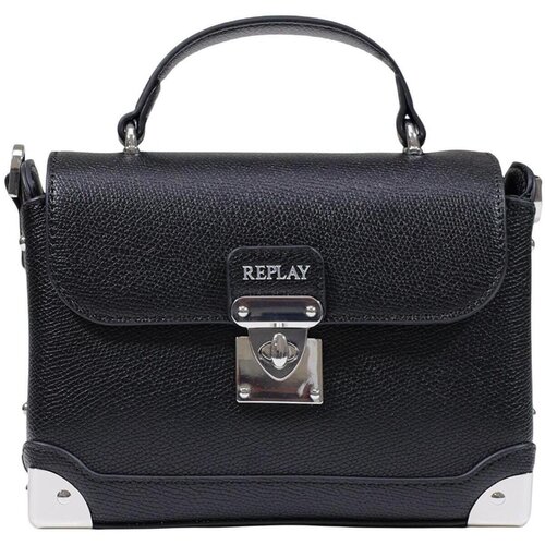 Replay Torbe TEXTURIZED SYNTHETIC FW01A2.000.A7243S Črna Slike