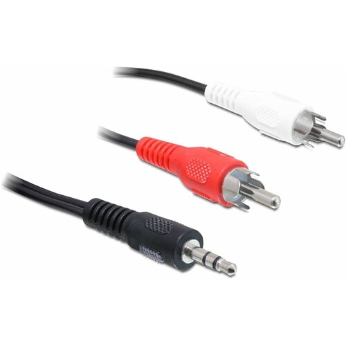 Delock Kabel AVDIO 3.5M-2xChinchM 10m 84277 Slike