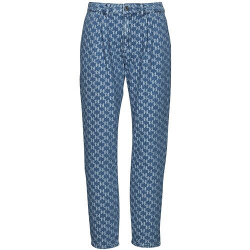 Karl Lagerfeld Jeans straight TAPERED MONOGRAM JCQ DENIMS Modra Cene