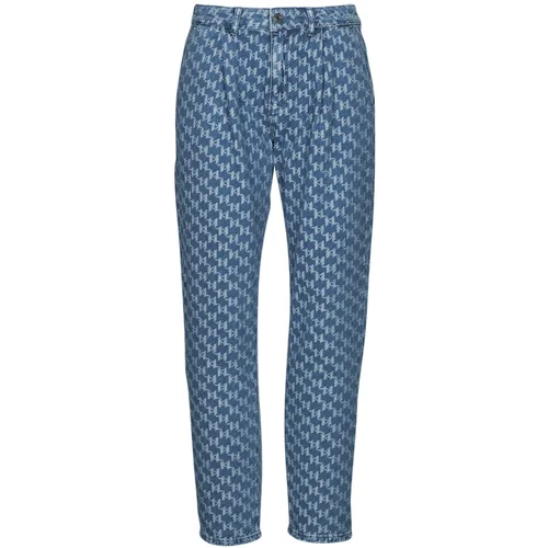 Karl Lagerfeld TAPERED MONOGRAM JCQ DENIMS Blue