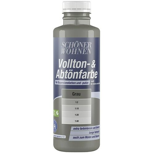 SCH&amp;Ouml;NER WOHNEN-Farbe Barva za odtenke (Sive barve, Mat, 500 ml) Slike