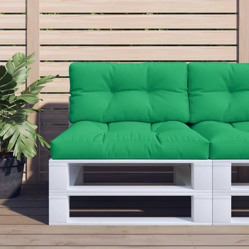 Jastuk Blazina za kavč iz palet zelena 80x40x12 cm, (20778259)