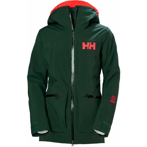 Helly Hansen W Powderqueen Infinity Ski Jacket Darkest Spruce XS