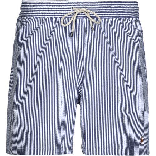 Polo Ralph Lauren Kopalke / Kopalne hlače MAILLOT DE BAIN A RAYURES EN SEERSUCKER Modra Slike