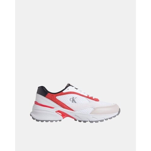 Calvin Klein Jeans Nizke superge YM0YM01379 Bela Cene