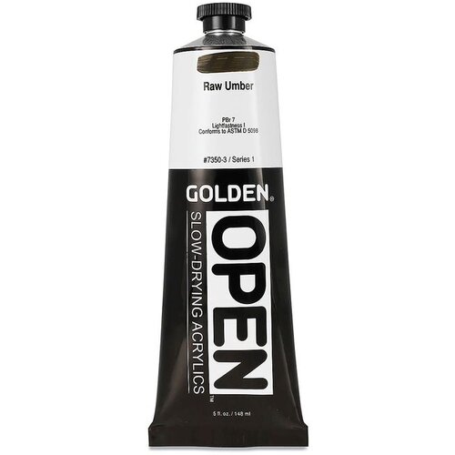  GOLDEN OPEN akrilna boja koja se sporo su&amp;scaron;i 148 ml | 7350 Raw Umbra Slike