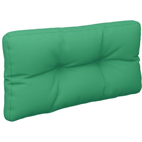  Jastuci za palete 2 kom zeleni od tkanine Zelena 80 x 80 x 12 cm Slike