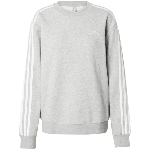 ADIDAS SPORTSWEAR Sportska sweater majica siva / bijela