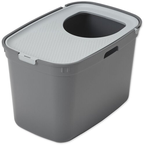 Plaček Pet Products Siv mačji WC 39x59 cm Moderna Top Cat – Cene