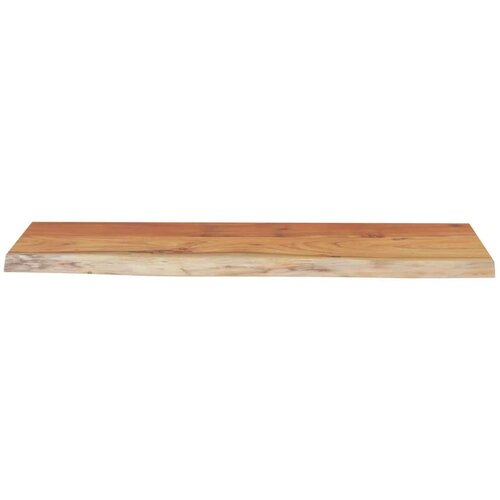 VidaXL Zidna polica 50x20x2,5 cm pravokutna bagremovo drvo živi rub Slike