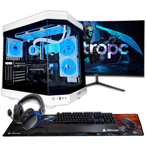Nitropc Popoln igralni računalnik Pack Platinum Plus - AMD Ryzen 7 7800X3D, RTX 5070 12GB, RAM 32GB, M.2 2TB, (5000007639) Cene