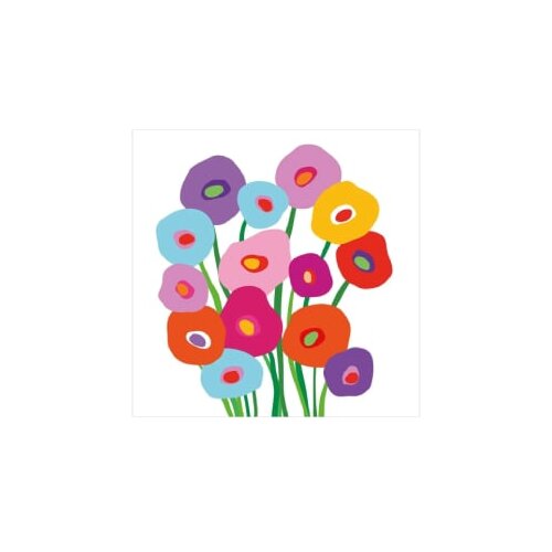 PPD Papperproducts Design Super Bouquet - Salvete - Super Bouquet, 25x25 cm Cene