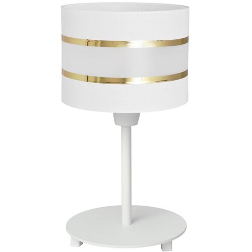 Stona lampa HELEN 1xE27/15W/230V bela/zlatna Cene