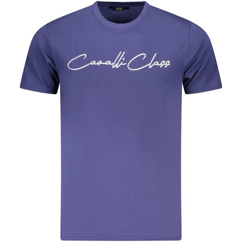 Cavalli Class SHORT SLEEVE T-SHIRT MEN BLUE Cene