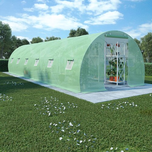 vidaXL Rastlinjak 27 m² 900x300x200 cm Cene