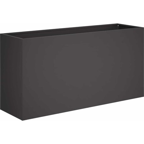  Vrtna saksija Crna 100 x 30 x 50 cm Čelična vrata Slike