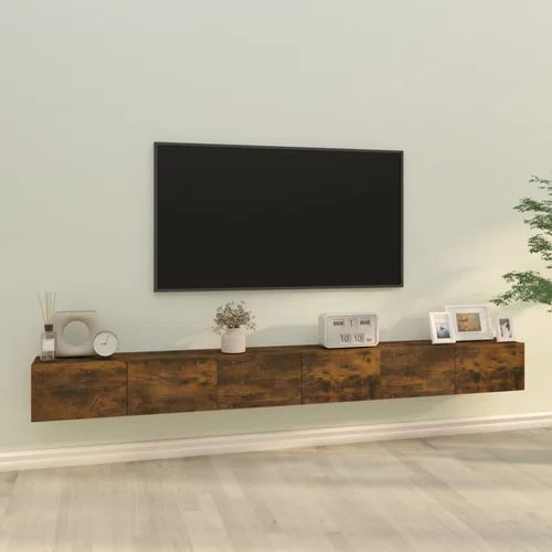  3-dijelni set TV ormarića boja dimljenog hrasta drveni
