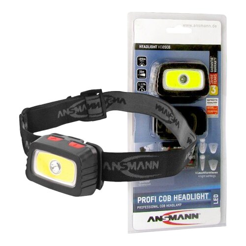 Ansmann Naglavna lampa LED HD200B Slike