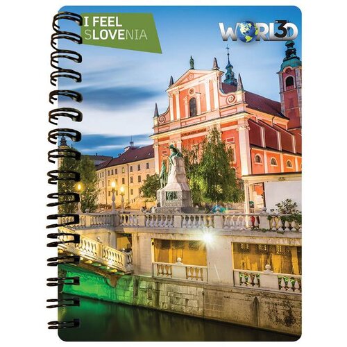 I Feel Slovenia 3D notesnik A6 - LJUBLJANA Cene