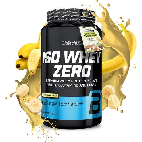 Biotechusa iso whey zero - premium proteinski pra&amp;scaron;ak sa 25g proteina po serviranju - kokos 500g Slike