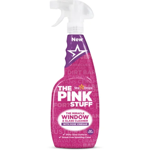  STARDROPS THE PINK STUFF ČISTAČ PROZORA I STAKLA 750ML