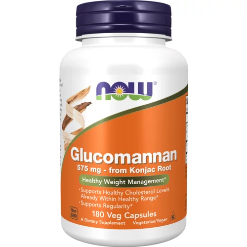Now Foods Glukomanan NOW, 575 mg (180 kapsul)