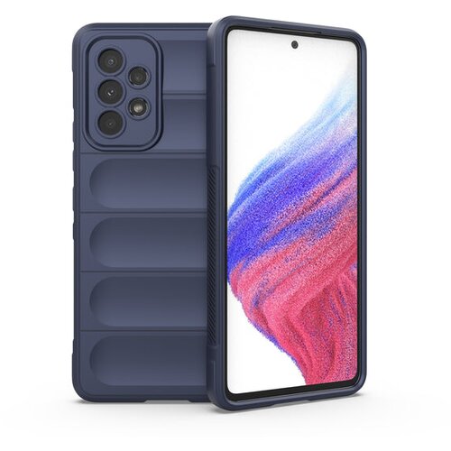  Eleganten Wave ovitek za Samsung A33 5G, moder Cene