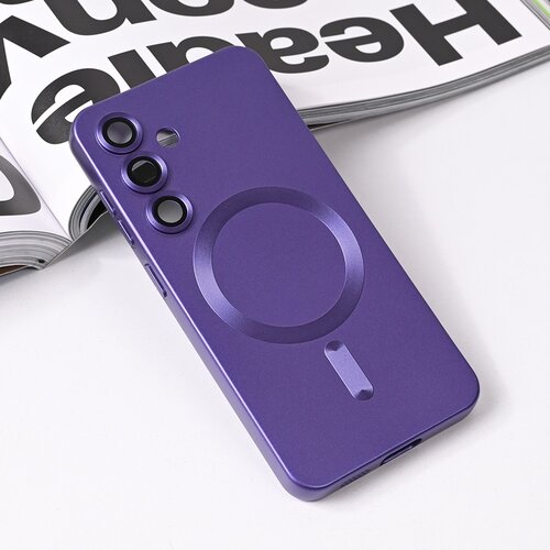  torbica magsafe chrome za samsung S931B galaxy S25 ljubicasta Slike