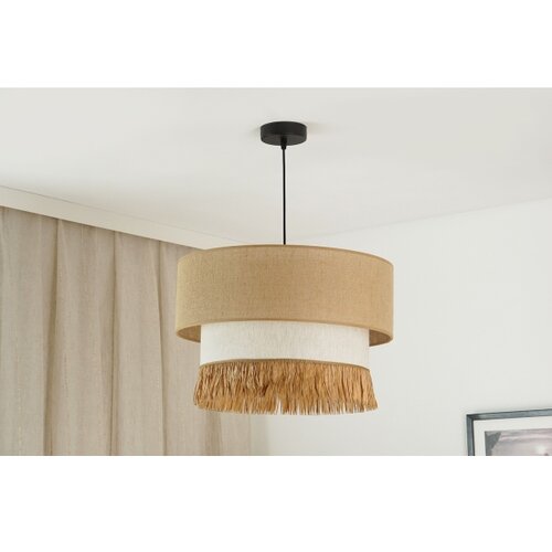  Brilagi - Visilica na sajli WINNETOU BOHO 1xE27/15W/230V &amp;Oslash; 45 cm braon/krem Slike