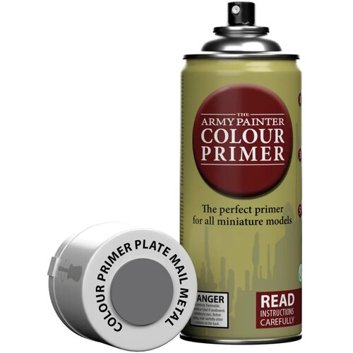 The Army Painter Colour Primer - Plate Mail Metal Slike
